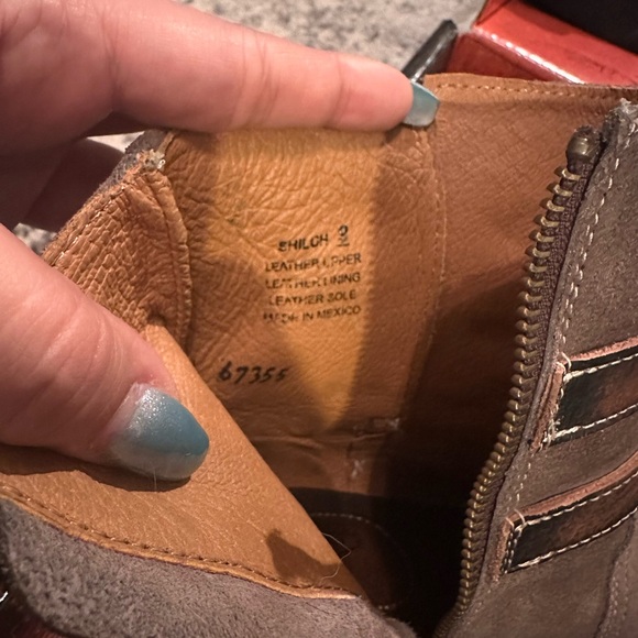 Freebird Brown Ankle Boots - Picture 10 of 12